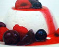 Fruit compote with mascarpone creams